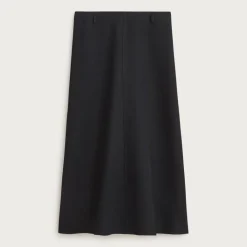 A-line skirt in bouclé