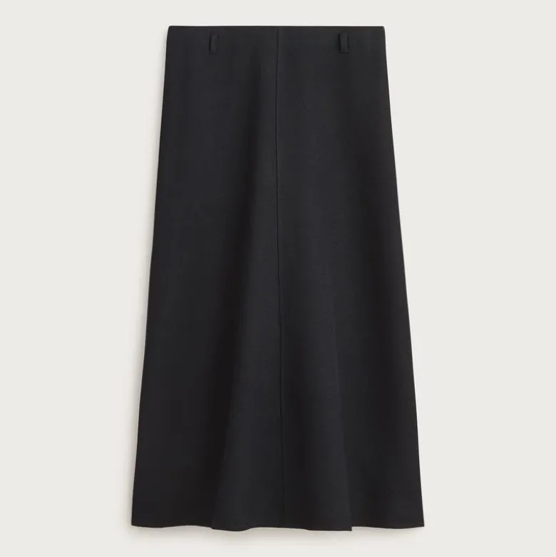 A-line skirt in bouclé