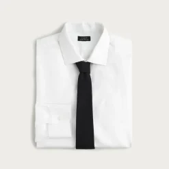 American wool tie in black