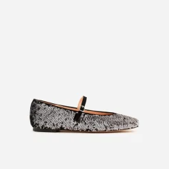 Anya Mary Jane flats in sequin