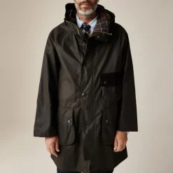 Barbour® Solway wax trench coat