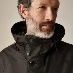 Barbour® Solway wax trench coat