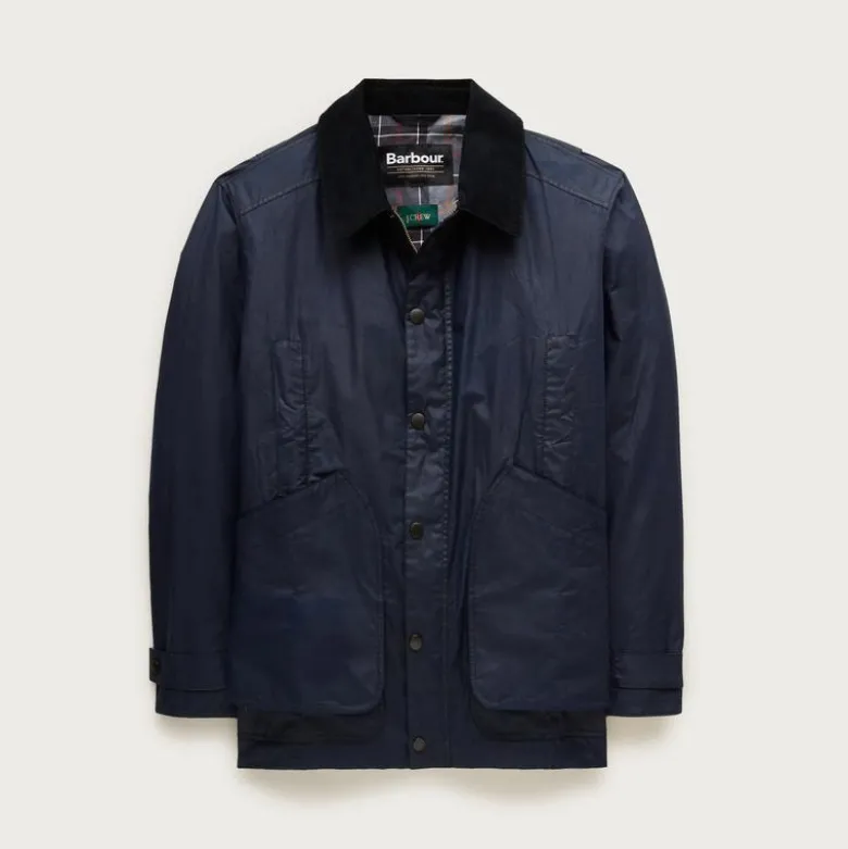 Barbour® X J.Crew Barn Jacket™ in waxed cotton