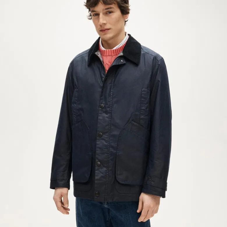 Barbour® X J.Crew Barn Jacket™ in waxed cotton