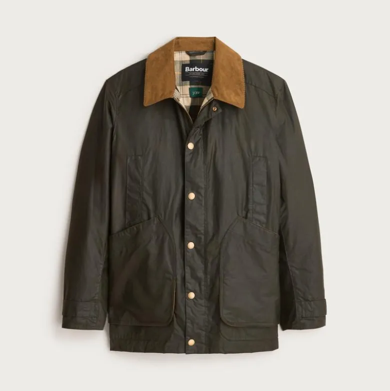 Barbour® X J.Crew Barn Jacket™ in waxed cotton