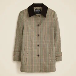 Barn Jacket™ in plaid double-faced cotton