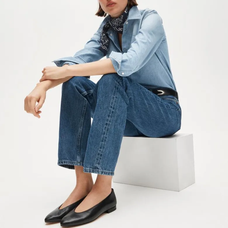 Bea ballet flats in leather