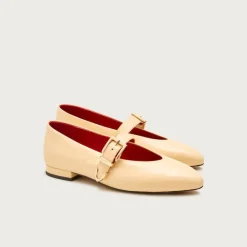 Bea Mary Jane ballet flats in leather