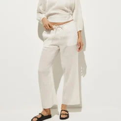 Beach pant in Hampton linen-blend