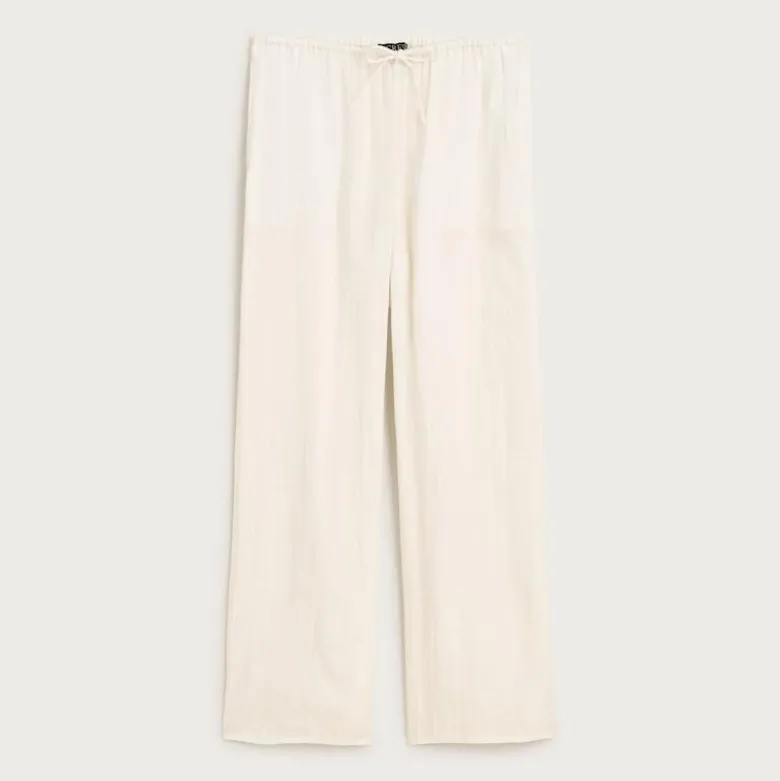 Beach pant in Hampton linen-blend