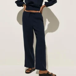 Beach pant in Hampton linen-blend