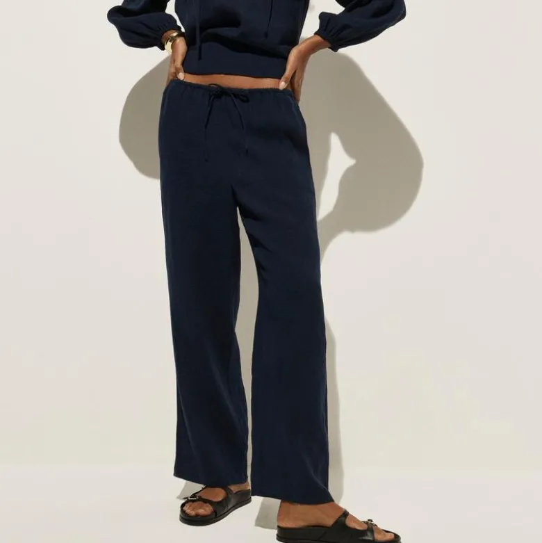 Beach pant in Hampton linen-blend