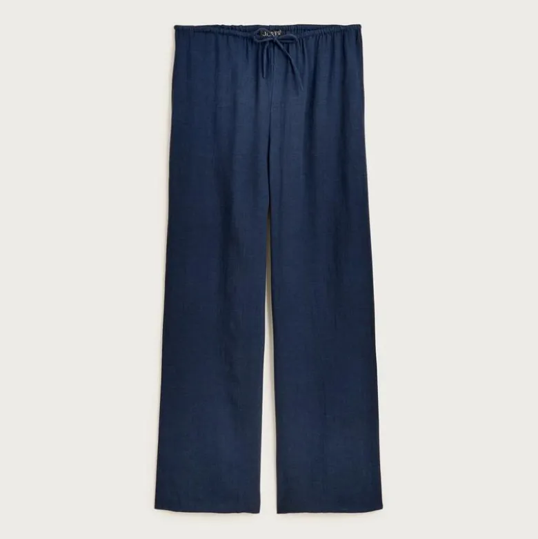 Beach pant in Hampton linen-blend
