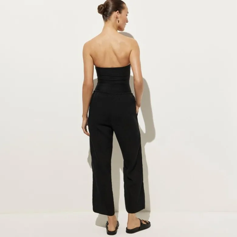 Beach pant in Hampton linen-blend