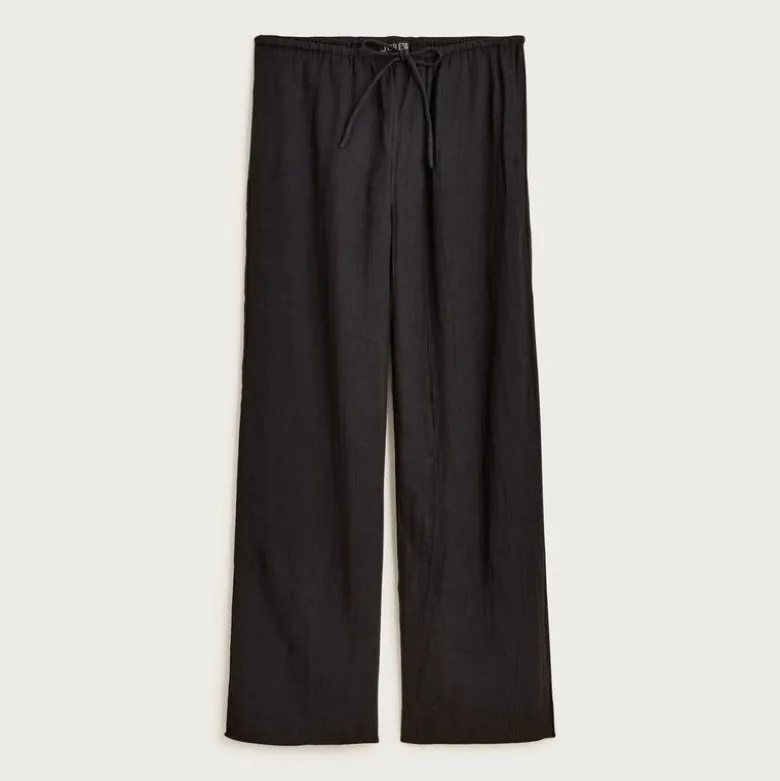 Beach pant in Hampton linen-blend