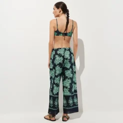 Beach pant in pineapple print