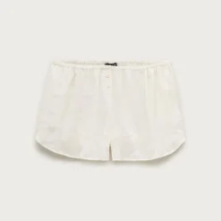 Beach short in Hampton linen-blend