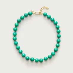 Beaded chunky necklace