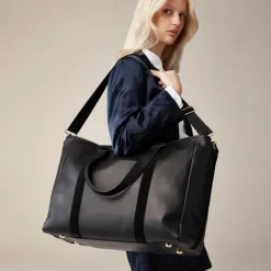 Berkeley overnight tote in leather