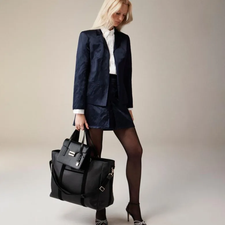 Berkeley overnight tote in leather