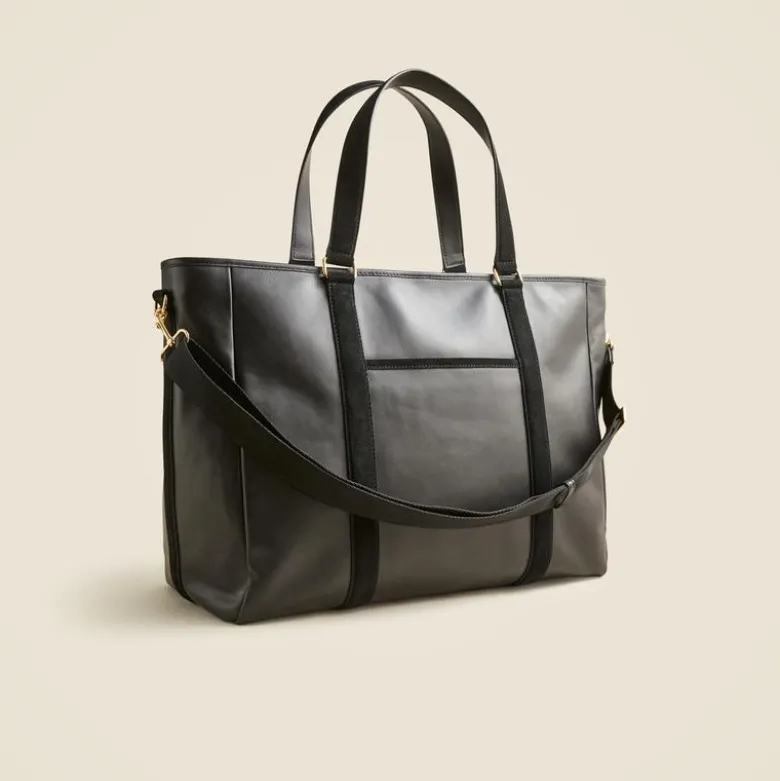 Berkeley overnight tote in leather