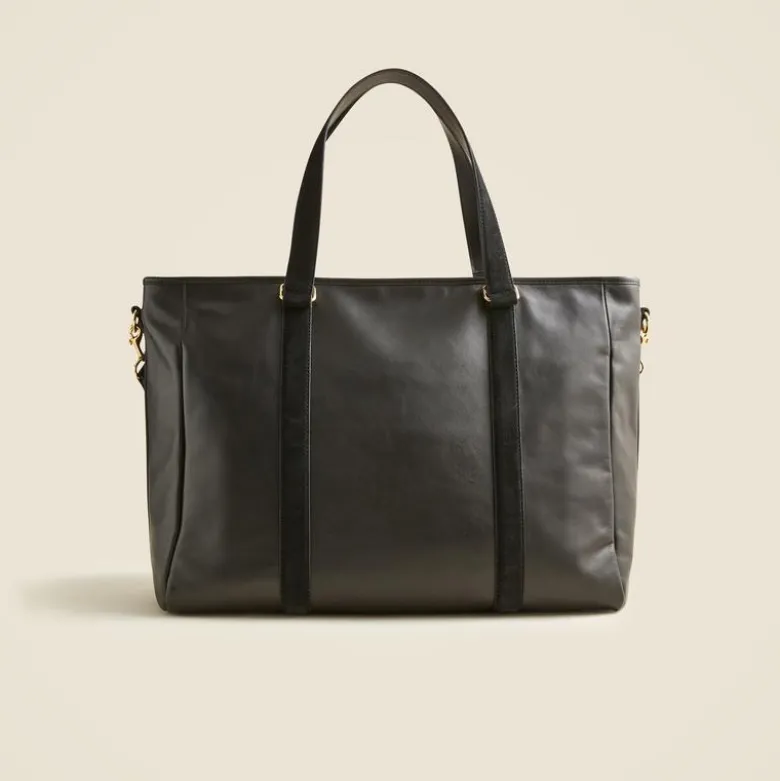 Berkeley overnight tote in leather