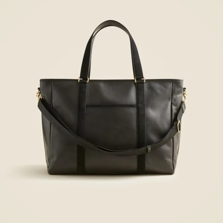 Berkeley overnight tote in leather