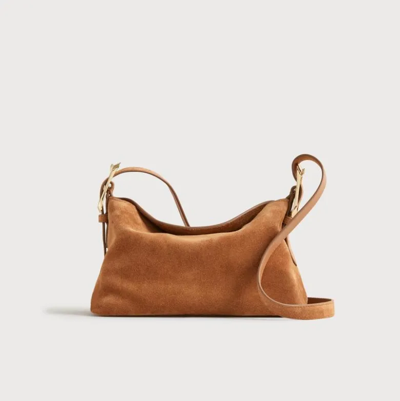 Berkeley small shoulder bag in suede