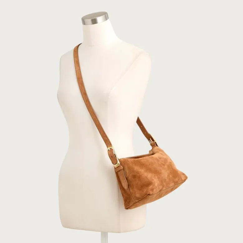 Berkeley small shoulder bag in suede