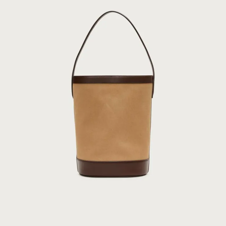 Berkeley utility bucket bag in canvas