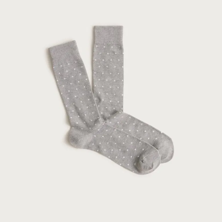 Bird's eye–print socks