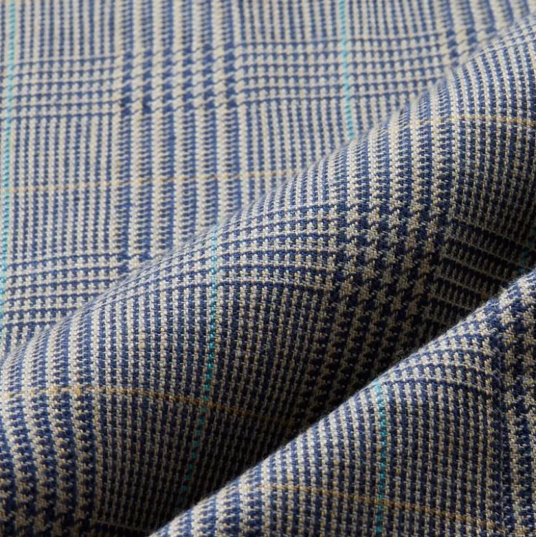 Blazer in English wool-linen blend
