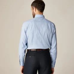 Bowery performance stretch dress shirt with spread collar