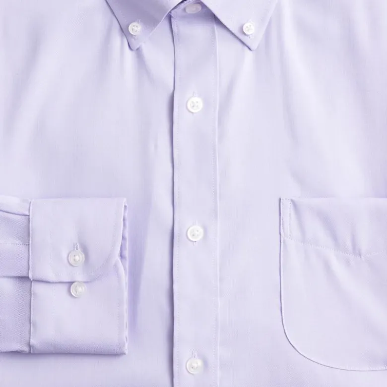 Bowery performance stretch oxford shirt with button-down collar