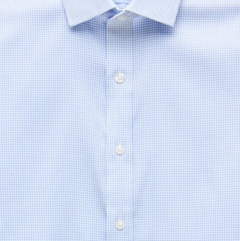 Bowery performance stretch dress shirt with spread collar