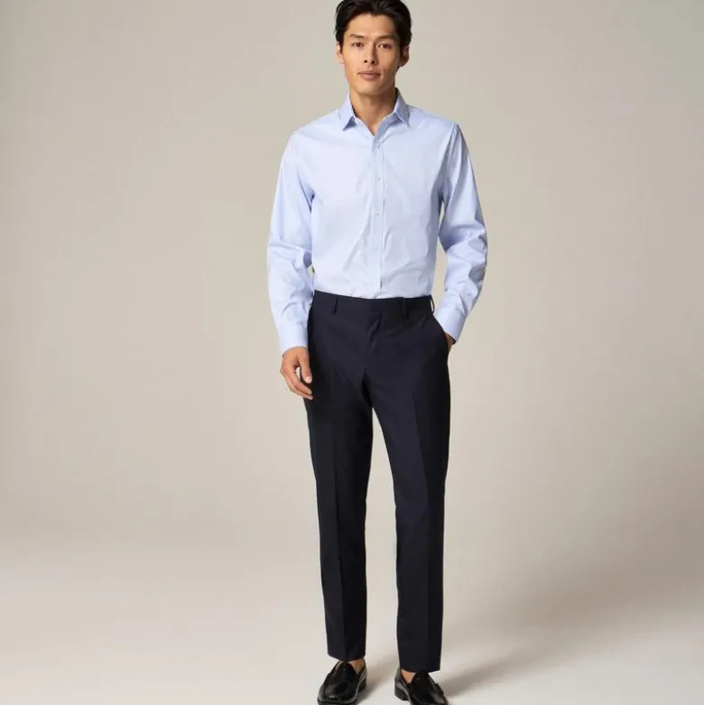 Bowery performance stretch dress shirt with spread collar