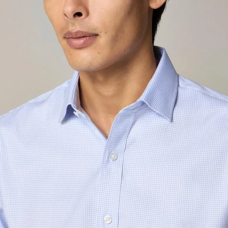 Bowery performance stretch dress shirt with spread collar