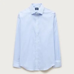 Bowery performance stretch dress shirt with spread collar