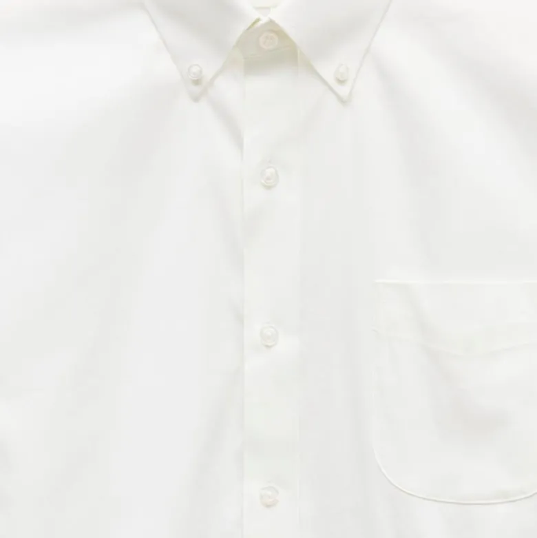 Bowery performance stretch oxford shirt with button-down collar