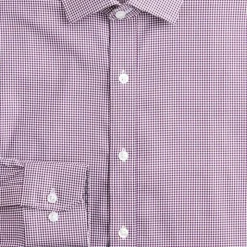 Bowery performance stretch dress shirt with spread collar