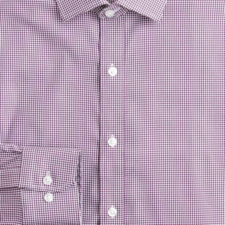 Bowery performance stretch dress shirt with spread collar