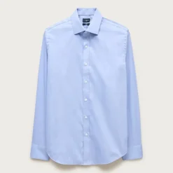 Bowery performance stretch dress shirt with spread collar