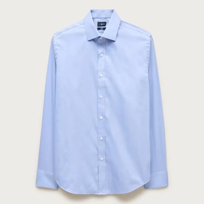Bowery performance stretch dress shirt with spread collar