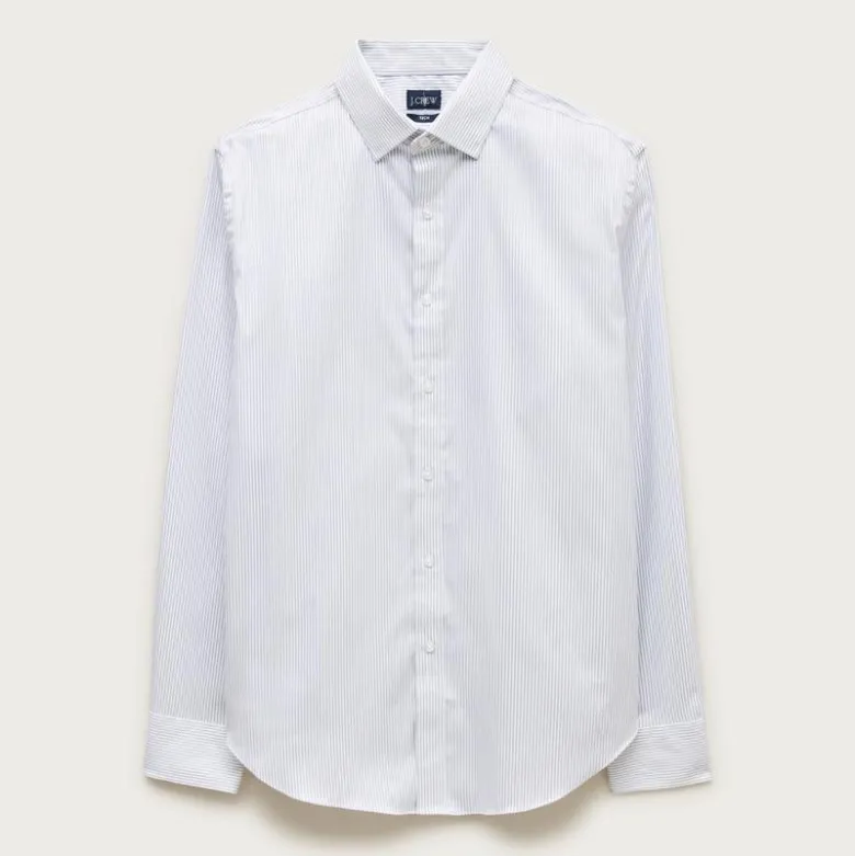 Bowery performance stretch dress shirt with spread collar
