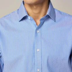 Bowery performance stretch dress shirt with spread collar