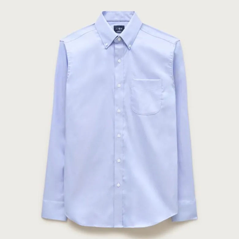 Bowery performance stretch oxford shirt with button-down collar
