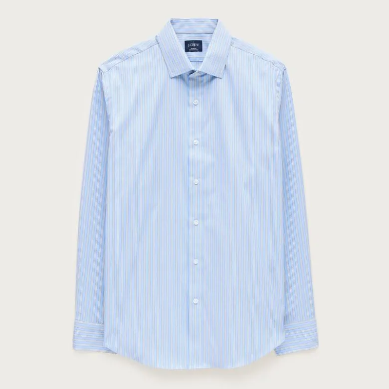 Bowery performance stretch dress shirt with spread collar