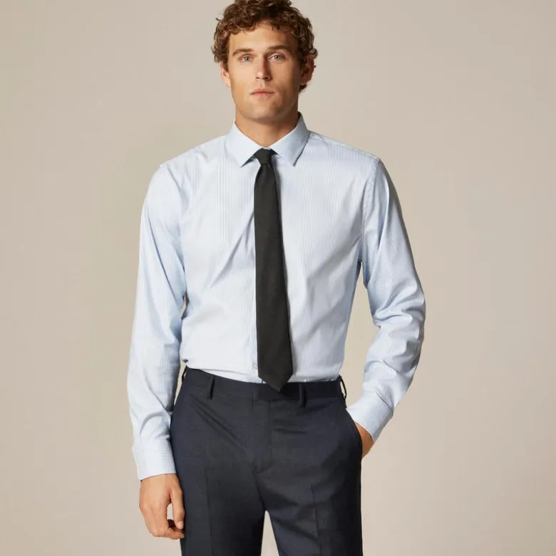 Bowery performance stretch dress shirt with spread collar
