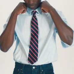 Bowery performance stretch dress shirt with spread collar