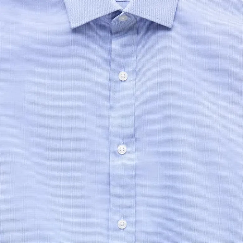 Bowery performance stretch dress shirt with spread collar